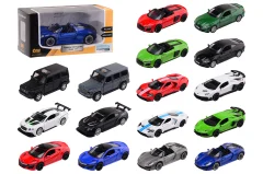 Absolute Motors - license supercars 1:38, 8 assorted
