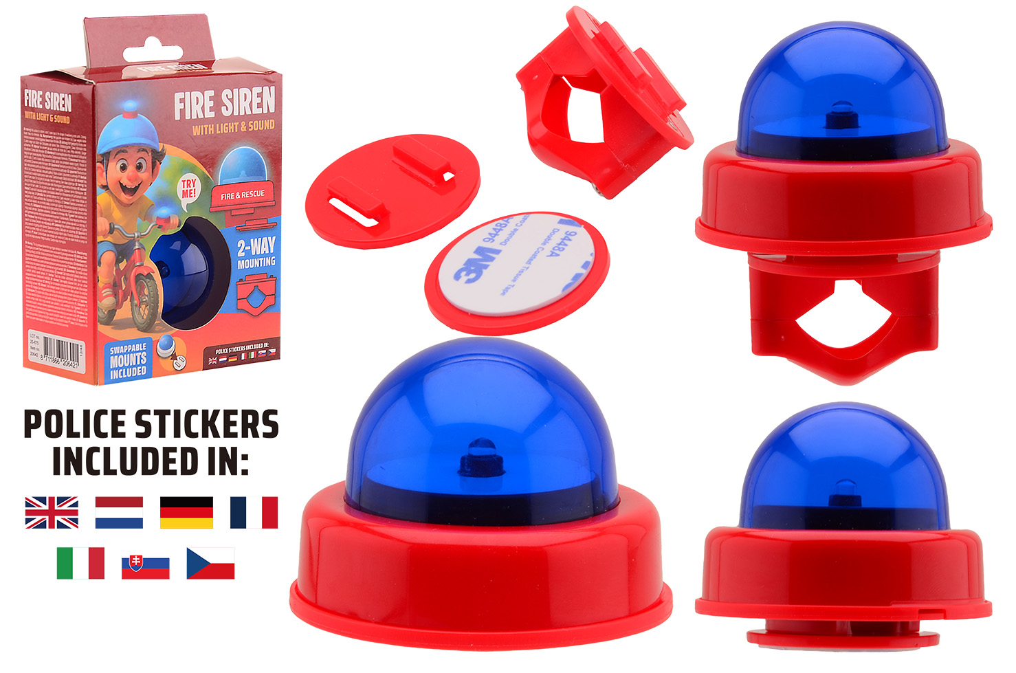 Bike Fun fire siren deluxe