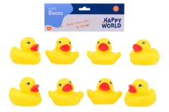 Happy World bathducks 8 pieces in bag
