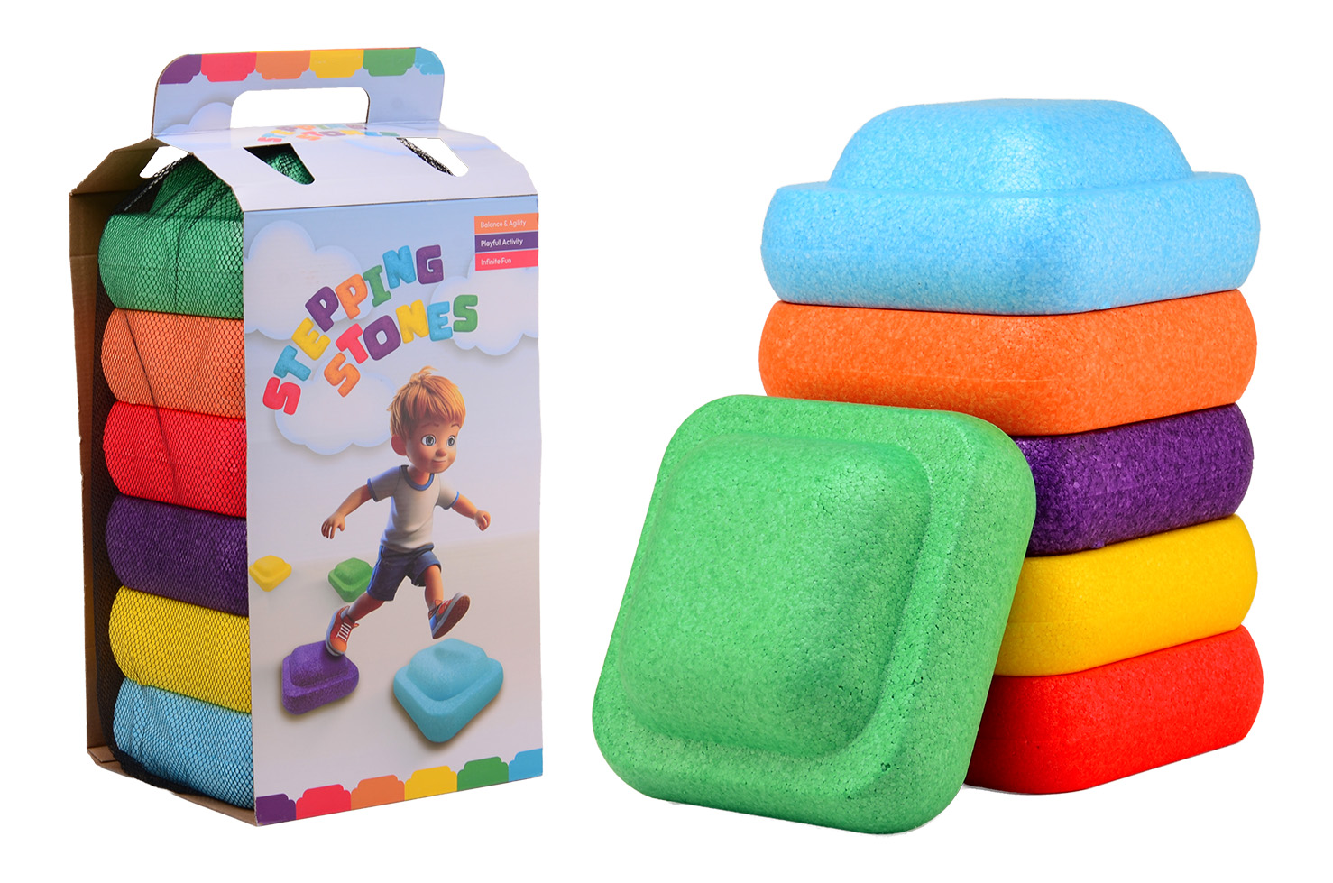 Stepping stones - set of 6 pcs