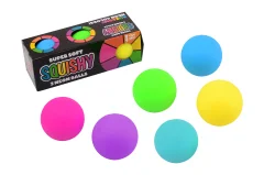 Neon squisze ball 50mm 3 pack