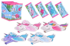 Unicorn EVA airplanes in display, 4 assorted
