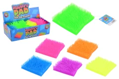 Fluffy mat 15 x 15 cm, 6 assorti
