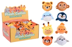 Plush & Play - PVC bouncy balls in display, 8 assorted