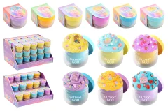 GlossyGoo - "Beauty" putty, 6 assorti