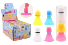 Badminton ploppers in tube, 3 colours