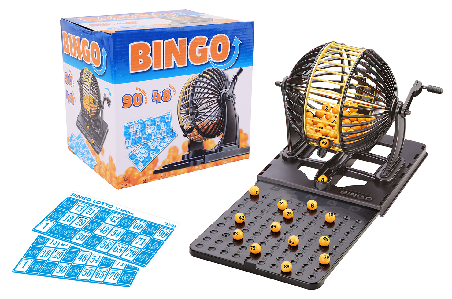 Bingo game with 90 number