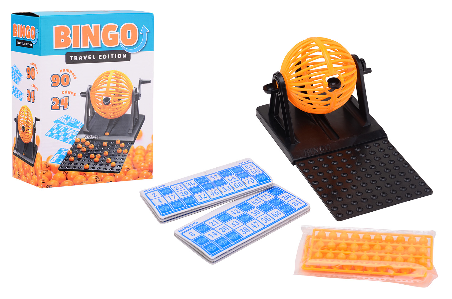 Bingo game, 90 numbers