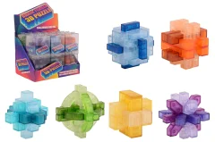 3D-Gehirnpuzzle in Präsentationsbox, 6-fach sortiert