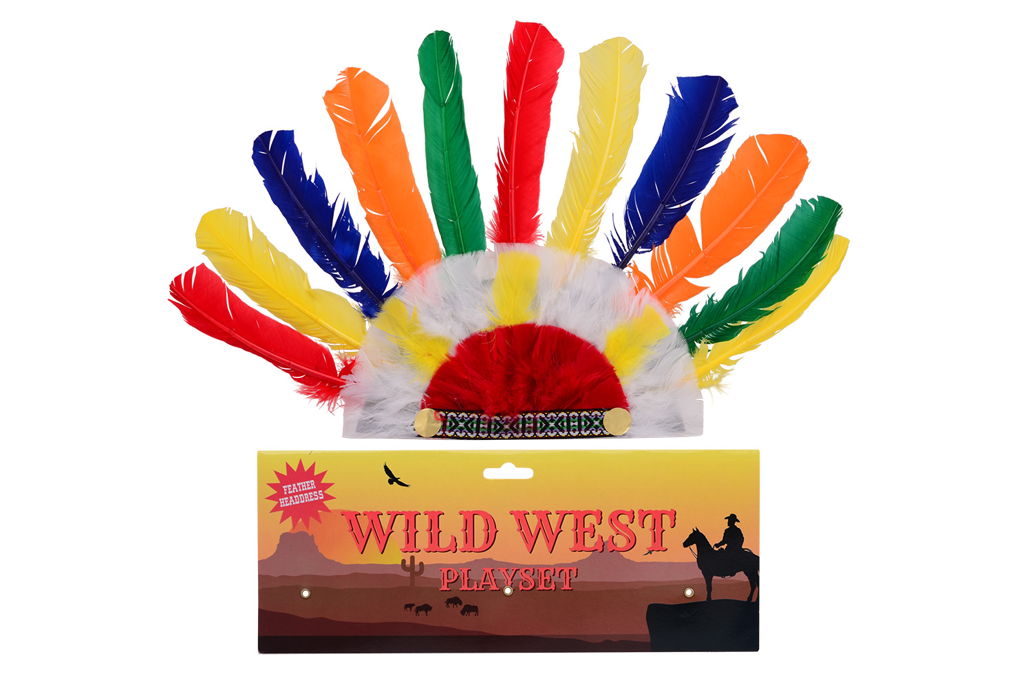 Wild West indian headdress