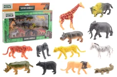 Animal World - Wildtier-Spielset 12-teilig im Karton