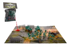 Army Forces speelset met speelmat, 3 assorti