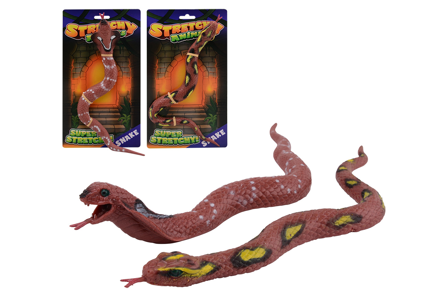 Animal World Snake, stretch, 2 assorted