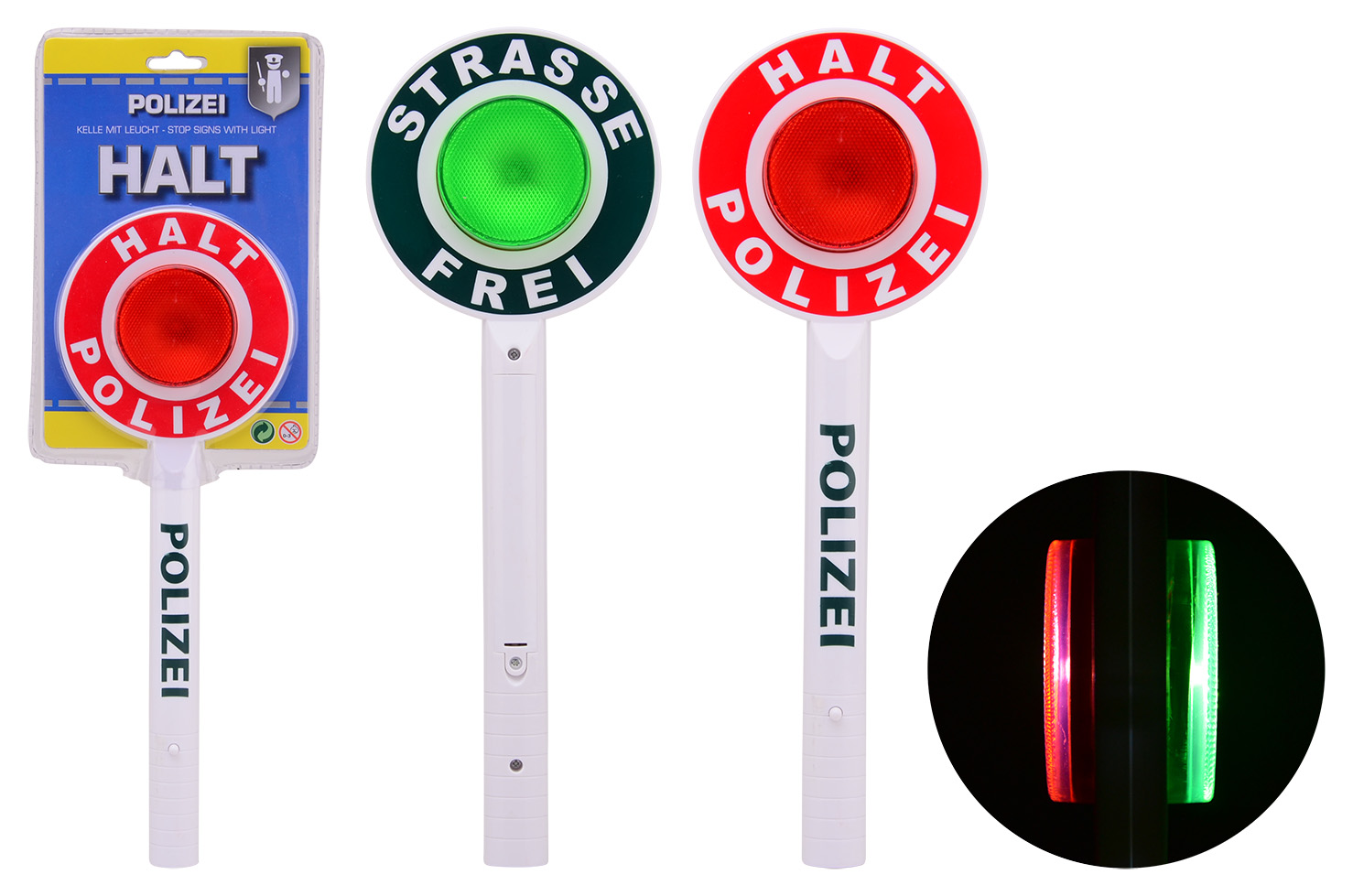 Stop Controle Polizeikelle mit Licht DL