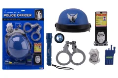Police playset Deluxe on card
