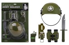 Army Forces Spielset auf Kartonkarte