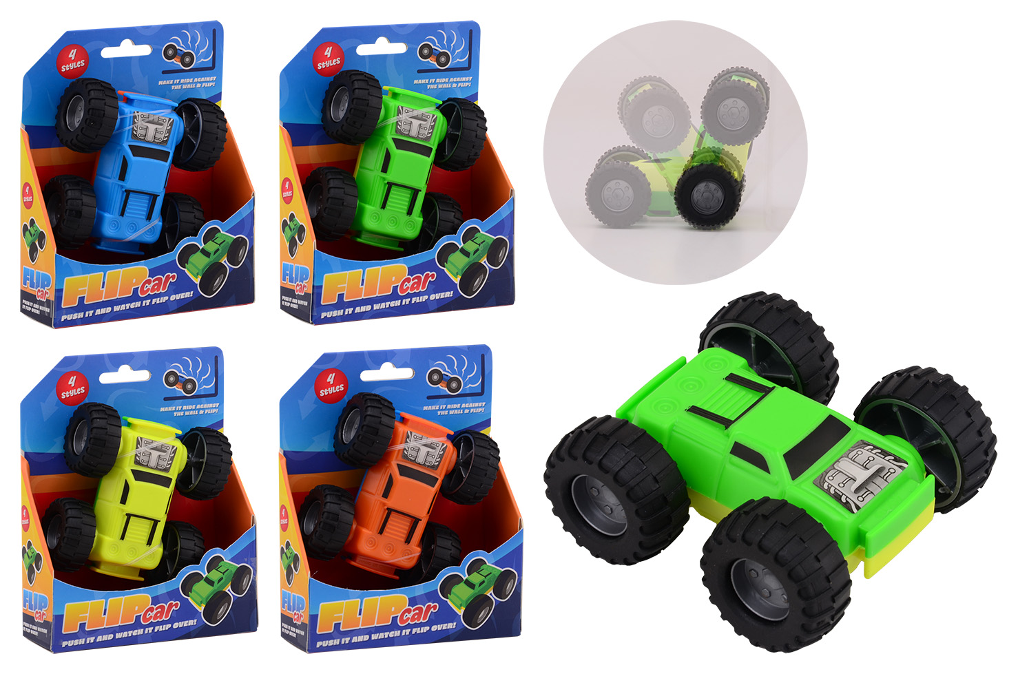 Play Gear flipover car 4 assorted