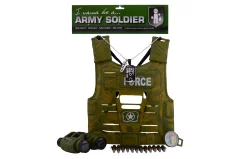 Army Forces playset in bag, 5 pieces