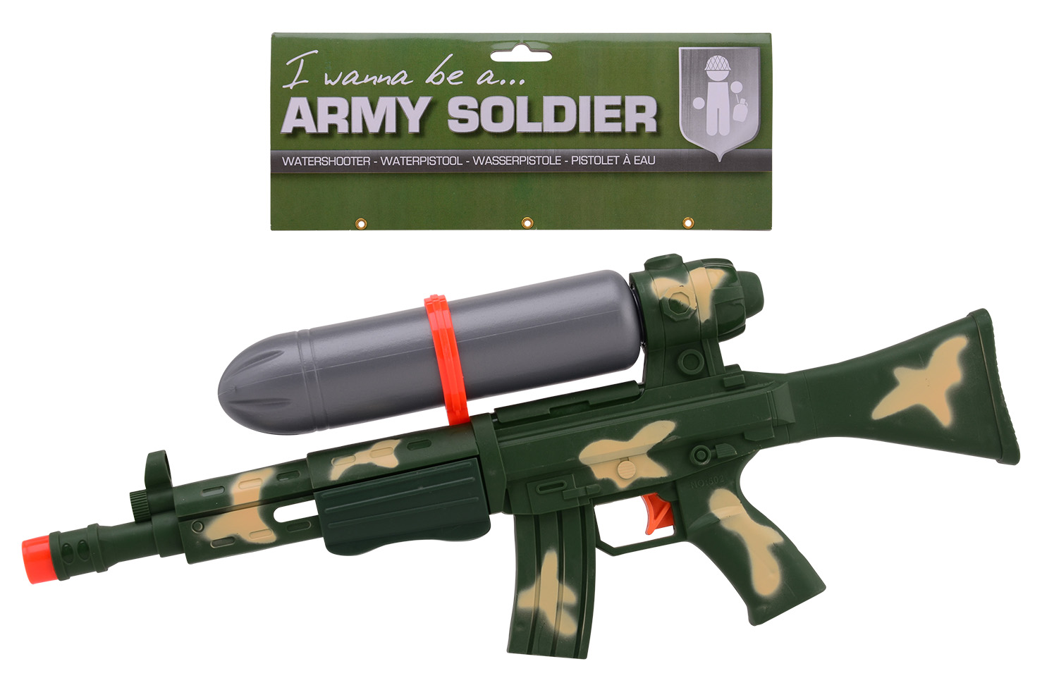 Army Forces Wasserpistole +/- 50cm