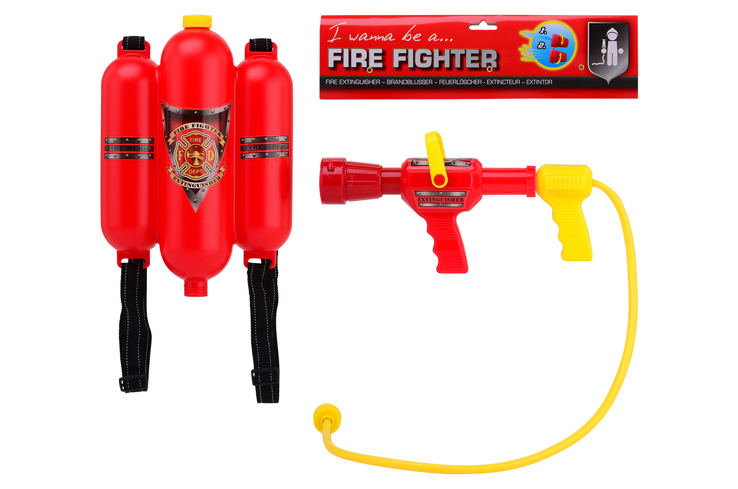 Fire Fighter waterpumper backpack
