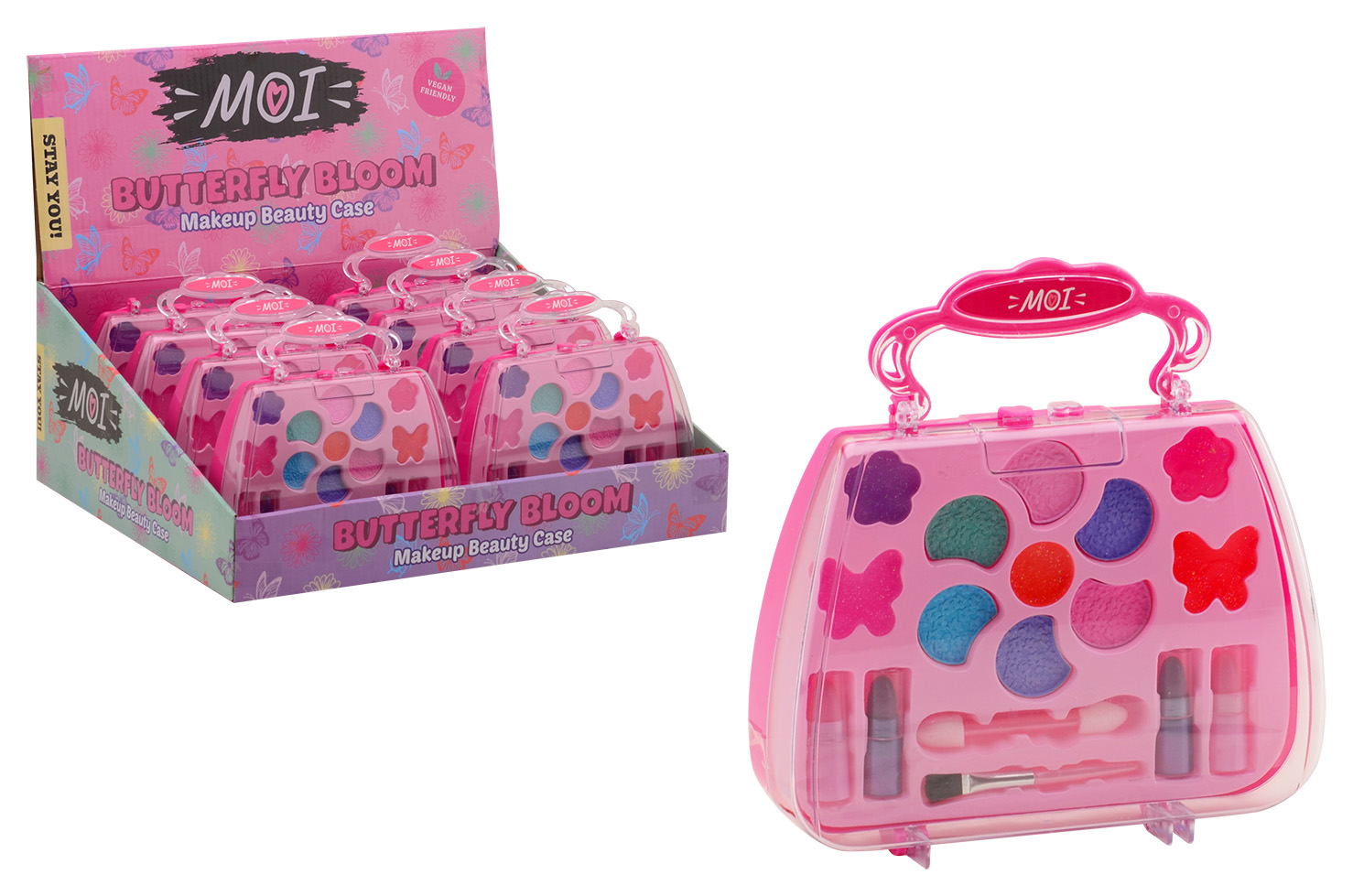 Bella Make-up beauty case in display