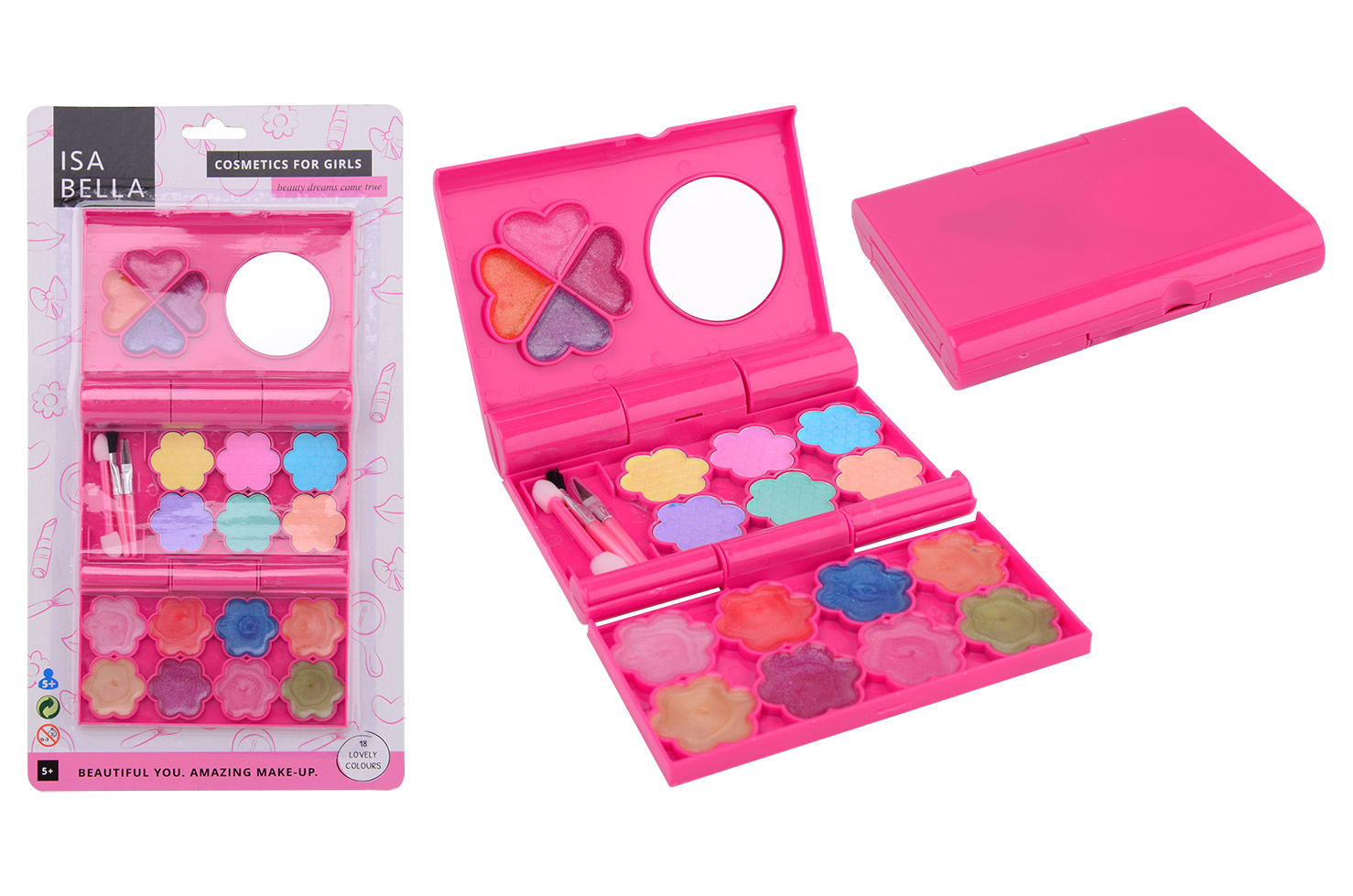 LUNA - Make-up box on card