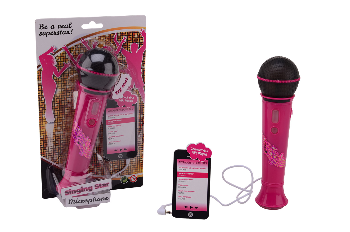 Sing Along microphone (connectable to mp3-player)