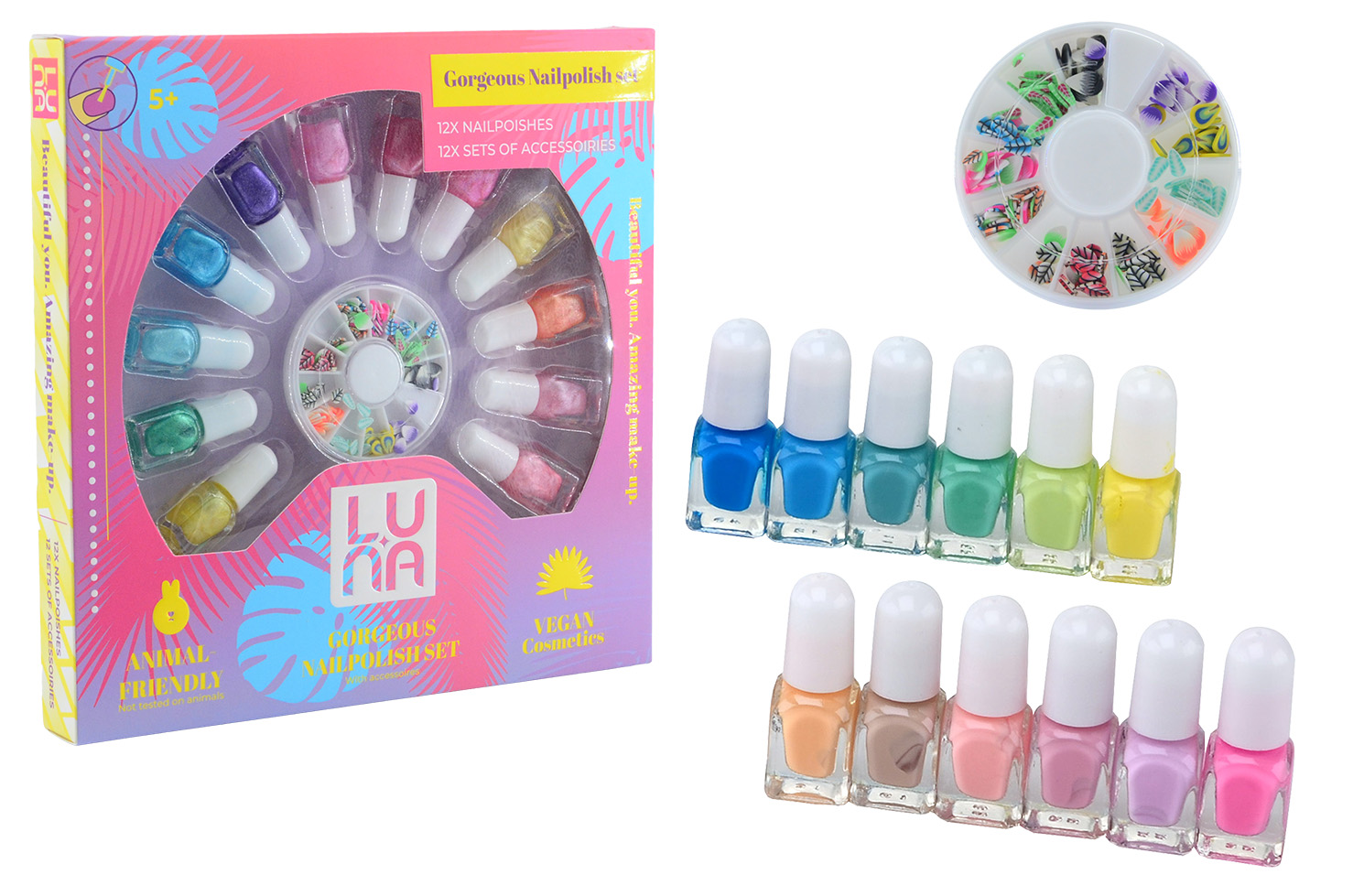 Isabella vernis à ongles mis en boîte, 12 pièces