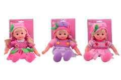 Baby Rose doll on card 3 assorted