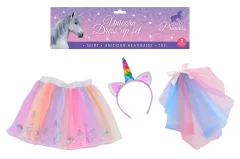 Unicorn dress up set, 3 parts