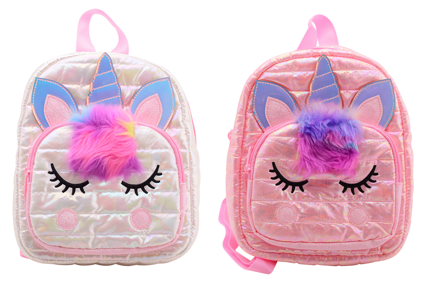 Unicorn backpack, 2 assorted