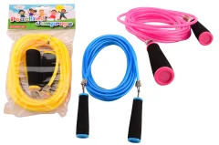 Outdoor Fun parelmoer springtouw ± 2,20 mtr.