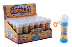 Aqua Fun Bubbles with game in display 50ml