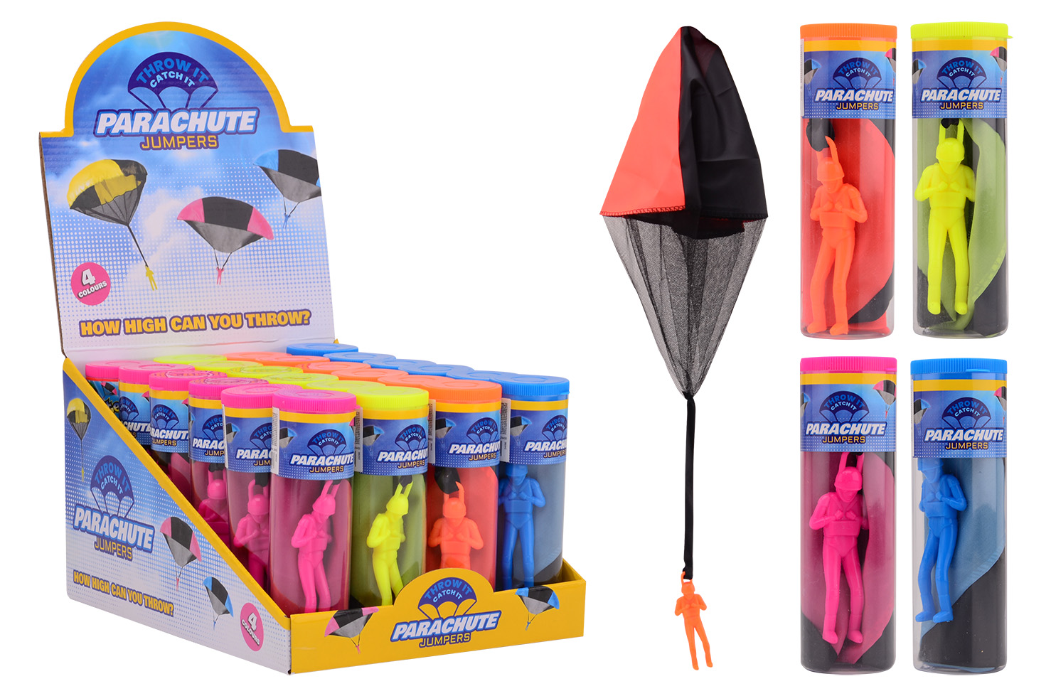 Air Max parachutists in display