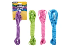 Outdoor Fun Chine jumprope 10 meter, 4 assorted
