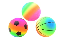 Rainbow ball, size 5, 3 assorted