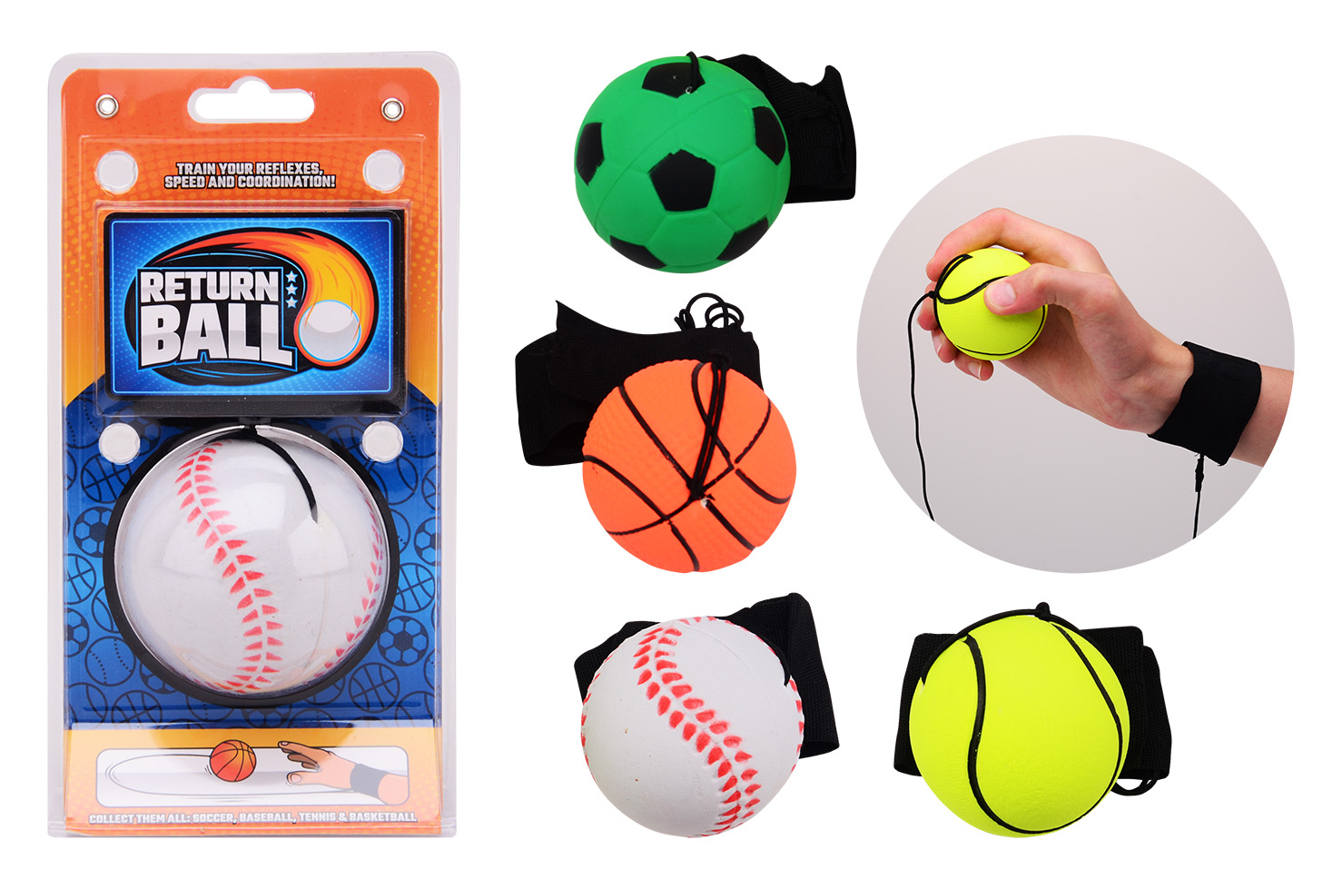 Wrist turnball 4 assorted