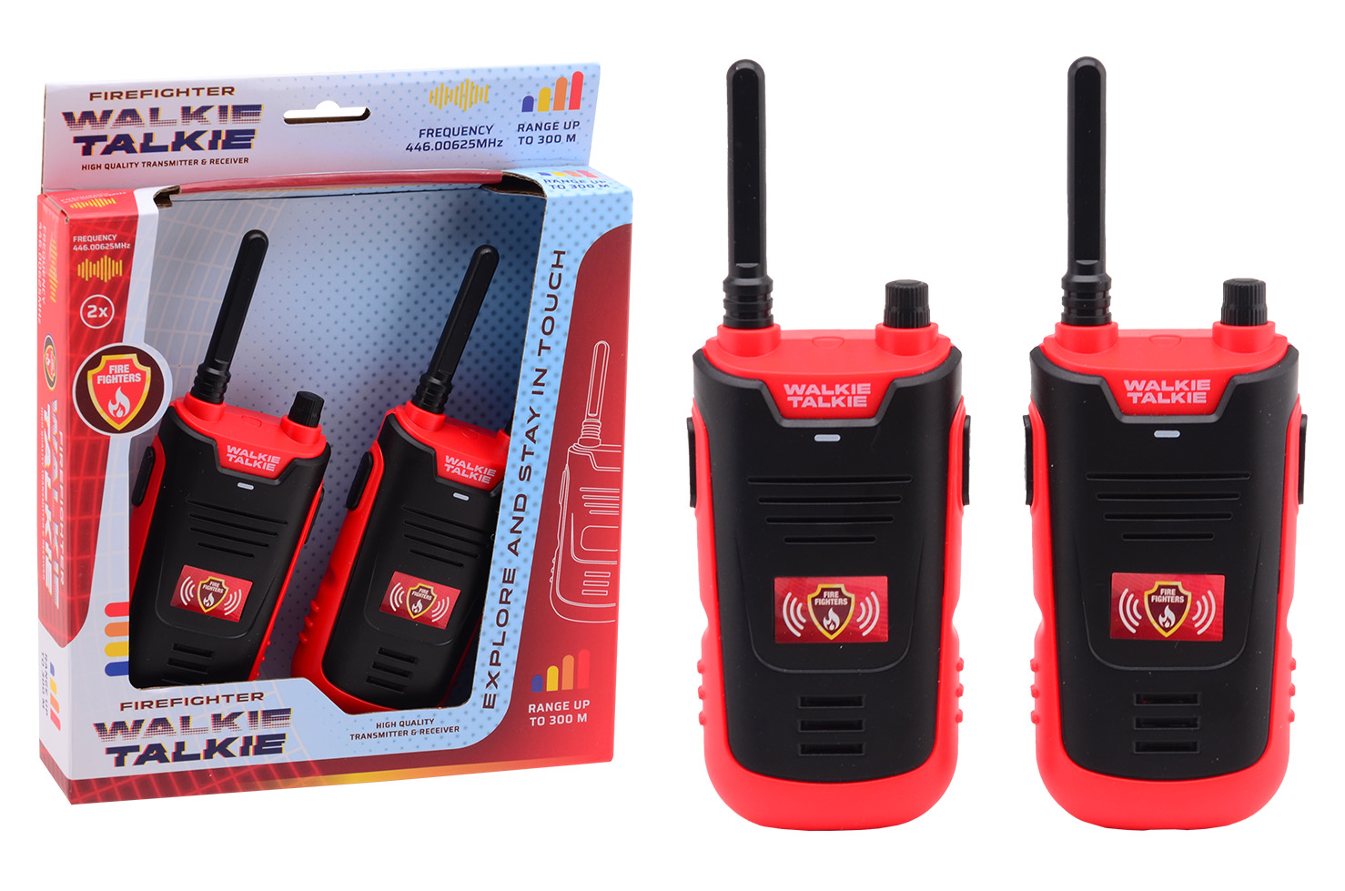 Walkie Talkie fire brigade - 300 meter range