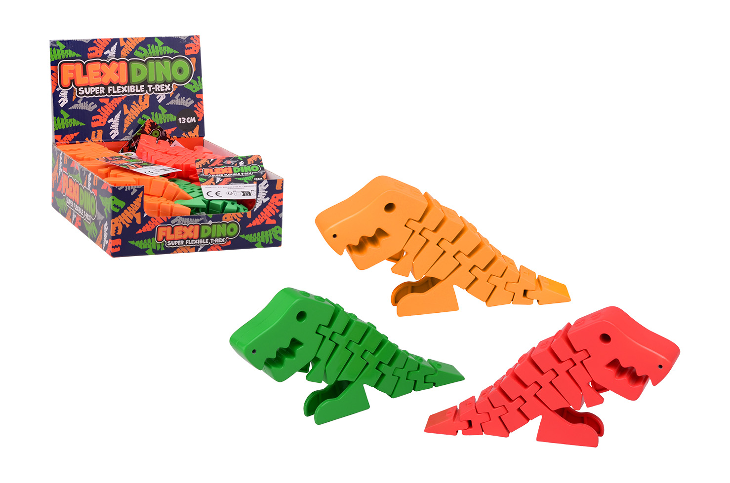 Flexy Dino T-rex 13 cm