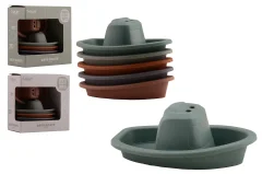 Happy World 100% recycled plastic bath boats in box 5 pcs, 1