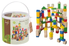 Jouéco® - Wooden blocks 100 pcs