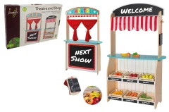 Jouéco® - 2 in 1 Théâtre et boutique avec accessoires