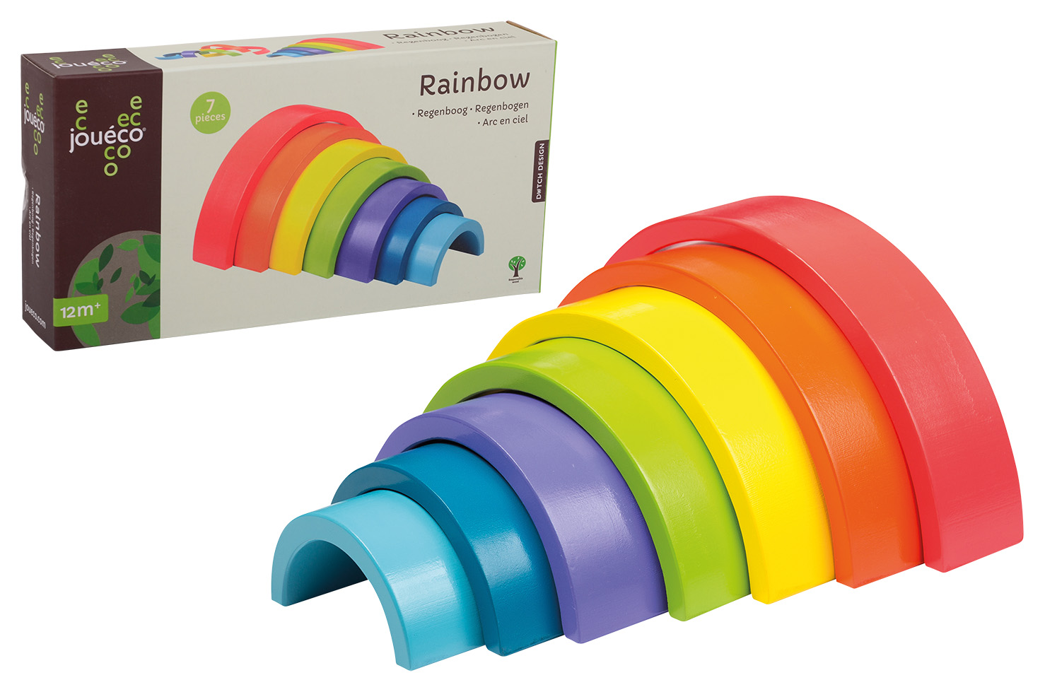 Jouéco® - Rainbow 7 pieces
