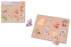 Jouéco® - The Wildies Family knopjespuzzel