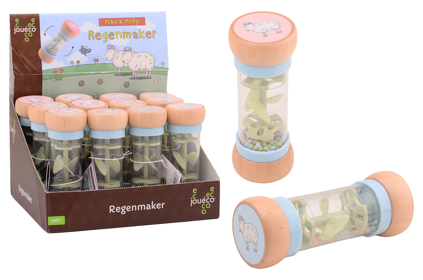 Mike & Molly - Sense rain stick in display